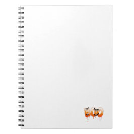 Cuaderno Ilustración de la noche de Halloween