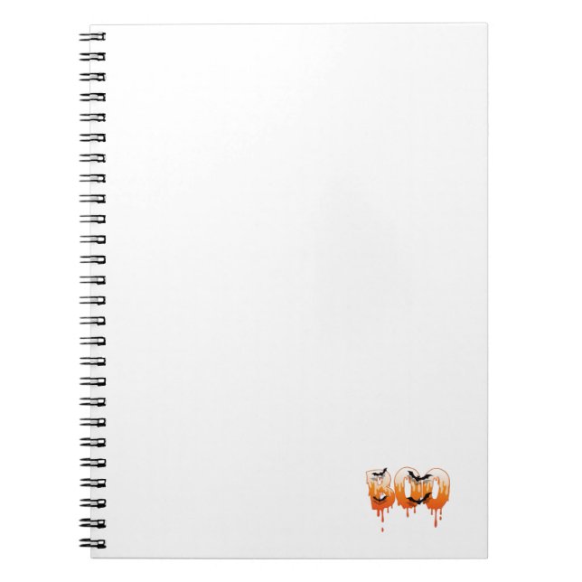 Cuaderno Ilustración de la noche de Halloween (Frente)