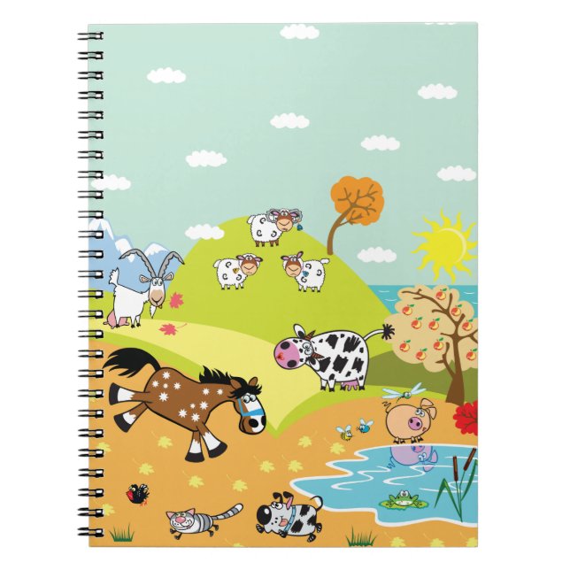 Cuaderno ilustracion de los niños (Frente)