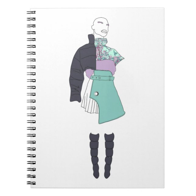 Cuaderno Ilustracion de moda (Frente)