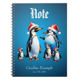 Cuaderno Ilustracion de Navidades alegres e invitantes