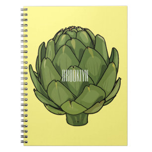 Cuaderno Ilustracion de personalizado Artichoke