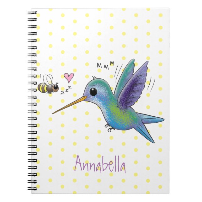 Cuaderno Ilustracion de personalizado de abejas (Frente)