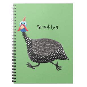 Cuaderno Ilustracion de personalizado de aves divertidos de