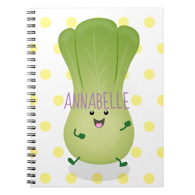 Cuaderno Ilustracion de personalizado de bebé choy (Frente)
