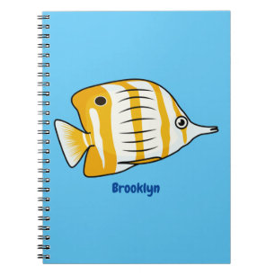 Cuaderno Ilustracion de personalizado de mariposas