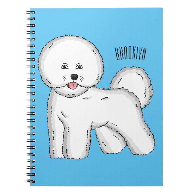 Cuaderno Ilustracion de personalizado de perro frito de Bic (Frente)