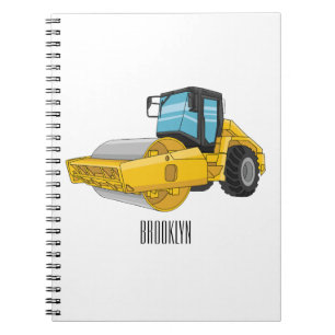 Cuaderno Ilustracion de personalizado de rodillos de carret