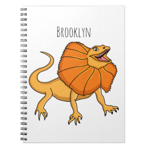 Cuaderno ilustracion de personalizado naranja
