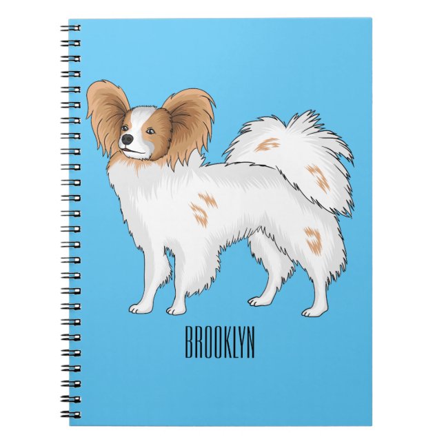 Cuaderno Ilustracion de personalizado papillon (Frente)