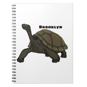 Cuaderno Ilustracion de tortugas terrestres de Galápagos