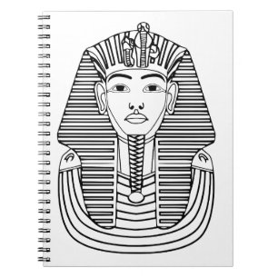 Cuaderno Ilustracion de Tutankhamun