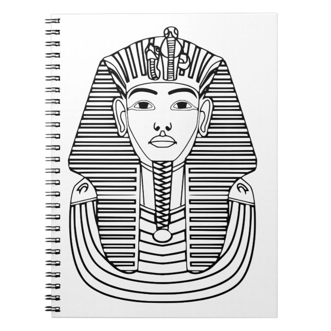 Cuaderno Ilustracion de Tutankhamun (Frente)