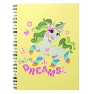 Cuaderno Ilustracion de unicornio cutáneo #2