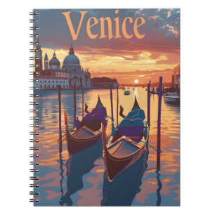 Cuaderno Ilustracion de Venecia