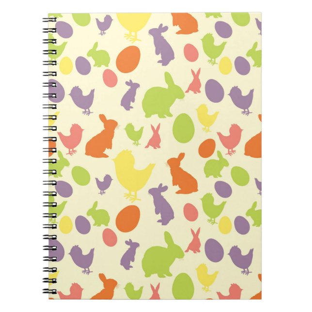 Cuaderno Ilustracion del fondo de Pascua (Frente)