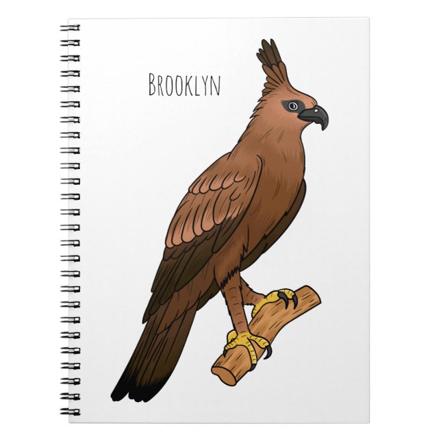 Cuaderno Ilustracion del personalizado de las aves de Javan (Frente)