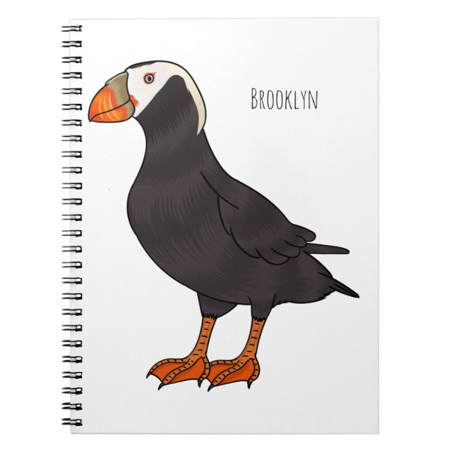 Cuaderno Ilustracion del personalizado de pajarito (Frente)