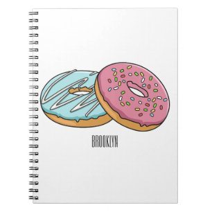 Cuaderno Ilustracion Donut personalizado