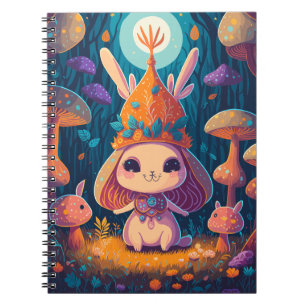 Cuaderno Ilustracion Forestal Bunny Queen Fantasy