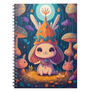 Cuaderno Ilustracion Forestal Bunny Queen Fantasy