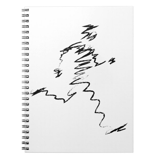 Cuaderno Ilustracion fresco de Runner (Frente)