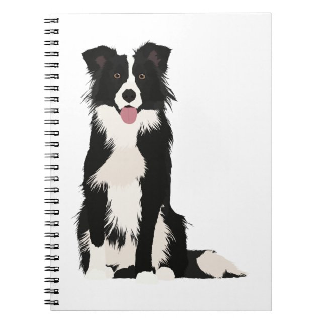 Cuaderno Ilustracion Fronterizo de Collie. (Frente)