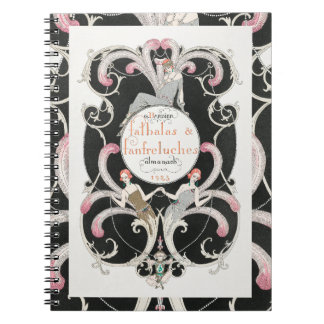 Cuaderno Ilustracion George Barbier de estilo Art Deco de l