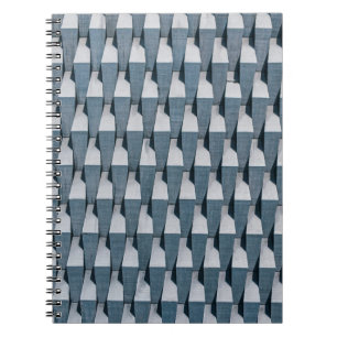 Cuaderno Ilustracion gris y blanco