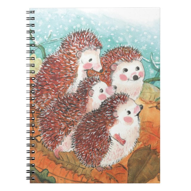 Cuaderno Ilustracion Hedgehogs (Frente)