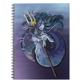Cuaderno Ilustracion hermoso del arte de la sirena