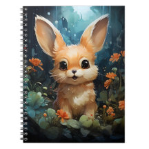 Ilustracion infantil Adorable Bunny marino