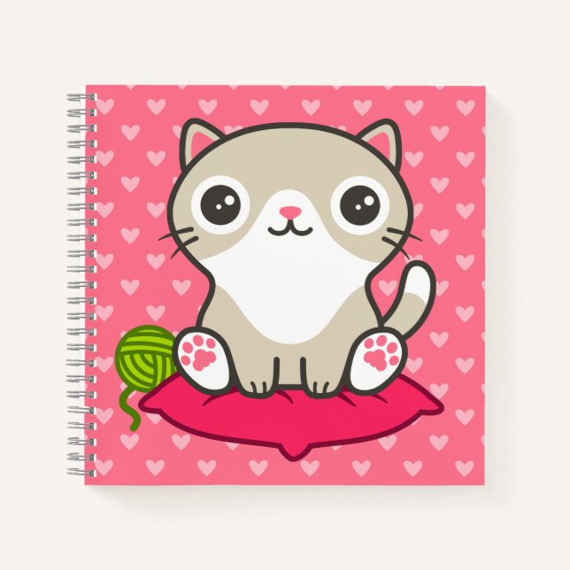 Cuaderno Ilustracion Kitty (Anverso)