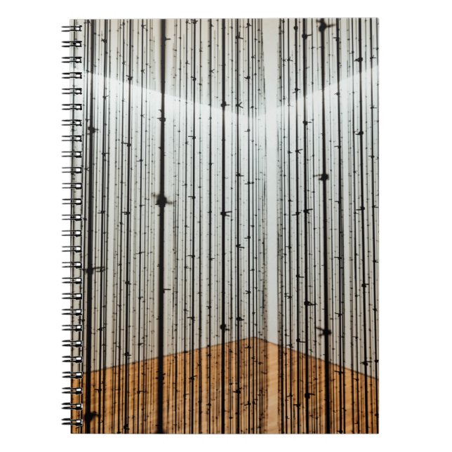 Cuaderno Ilustracion marrón y negro (Frente)