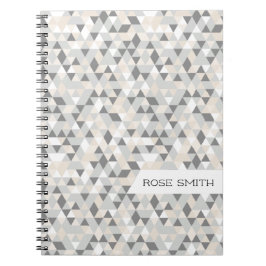 Cuaderno Ilustracion moderno de patrón geo