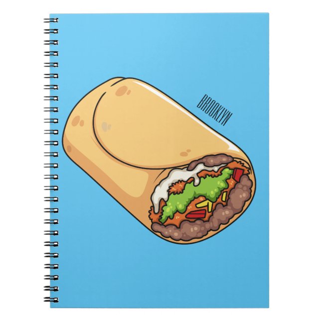 Cuaderno Ilustracion personalizado Burrito (Frente)