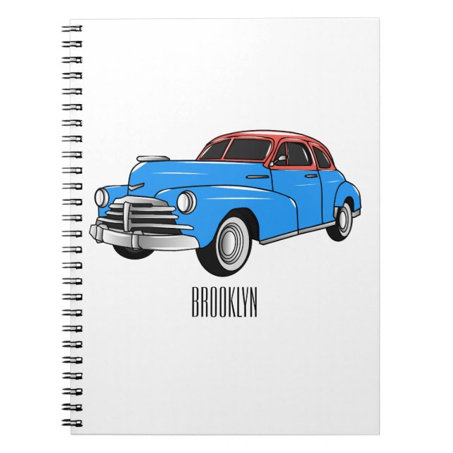 Cuaderno Ilustracion personalizado clásico de 1948 (Frente)