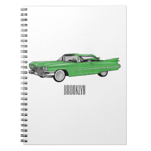 Cuaderno Ilustracion personalizado clásico de 1959