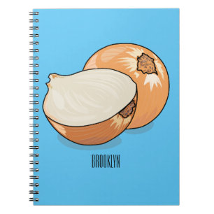 Cuaderno Ilustracion personalizado de cebolla