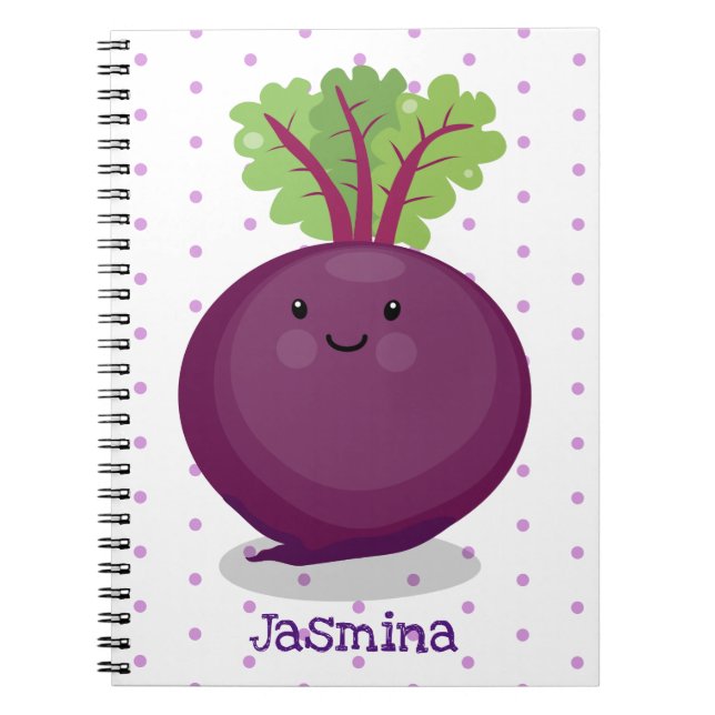 Cuaderno Ilustracion personalizado de cocina de raíz de rem (Frente)