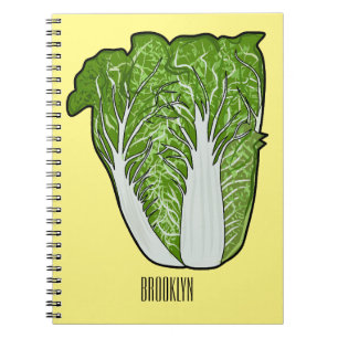 Cuaderno Ilustracion personalizado de col chino