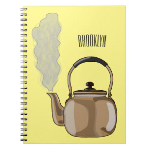 Cuaderno Ilustracion personalizado de estopa o hervidor de 