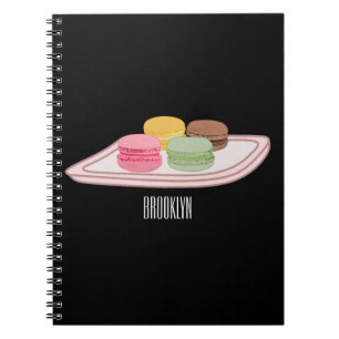 Cuaderno Ilustracion personalizado de Macaron