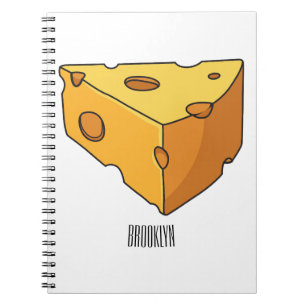 Cuaderno Ilustracion personalizado de queso