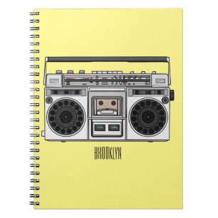 Cuaderno Ilustracion personalizado de radio