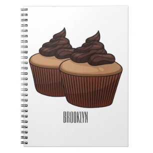 Cuaderno Ilustracion personalizado de tarta