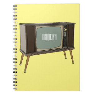 Cuaderno Ilustracion personalizado de televisión