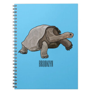 Cuaderno Ilustracion personalizado de tortugas de Galápagos
