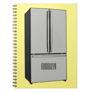 Cuaderno Ilustracion personalizado frigorífico de puerta fr