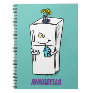 Cuaderno Ilustracion personalizado frigorífico divertido